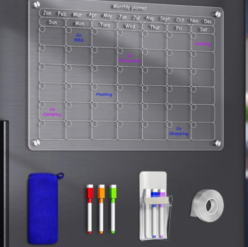 Acrylic Calendar Board
